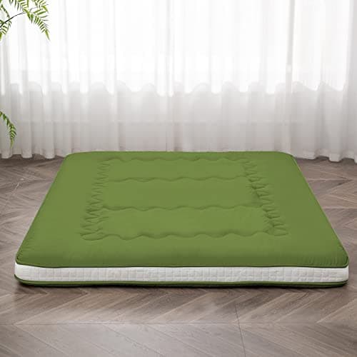Extra Thick Japanese Foldable Futon Mattress for Guests and Travel