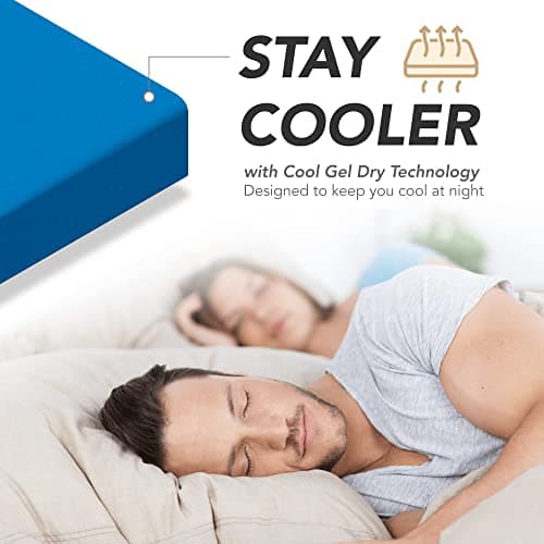 DynastyMattress Foldable Gel Memory Foam Mattress Bed - Queen Size 58"x78"x4"