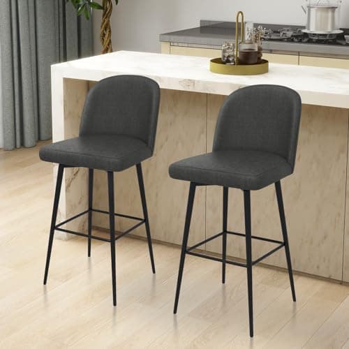 3-Piece Set of Counter Height Swivel Bar Stools