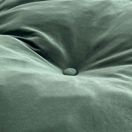 MAXYOYO 6" Full Size Velvet Thick Futon Mattress, Shredded Foam Filling, Beige