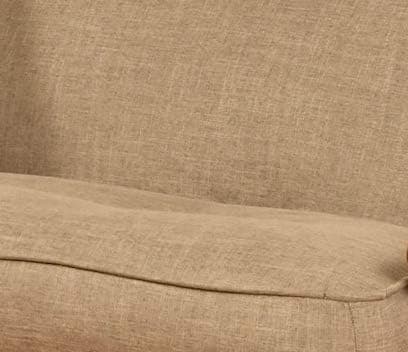 Linen Futon Cover for 6-8 Inch Mattresses - Full Size (Aqua)