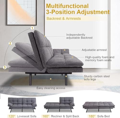 MUUEGM WXJ-Grey-267sofabed Sofabed Update