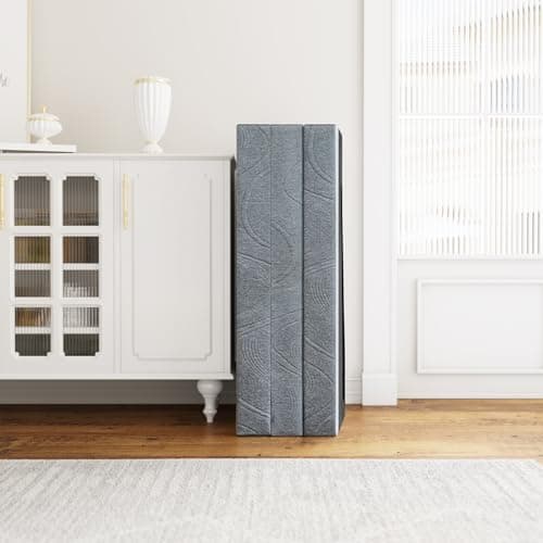 4-inch Tri-Fold Memory Foam Mattress Topper, Queen Size