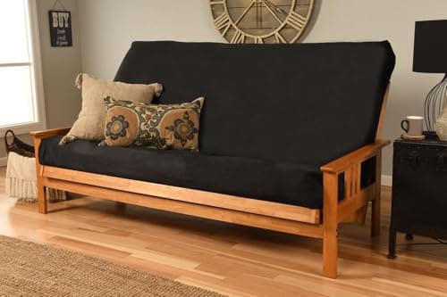 Kodiak Styles Queen Size Suede Gray Futon Mattress Cover