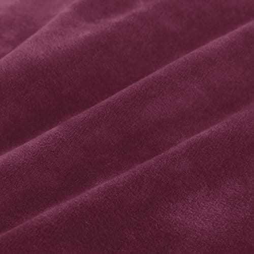 MAXIJIN Velvet Stretch Futon Mattress Cover, Full Size, Thick Soft Slipcover with Elastic Bottom (Navy Blue)