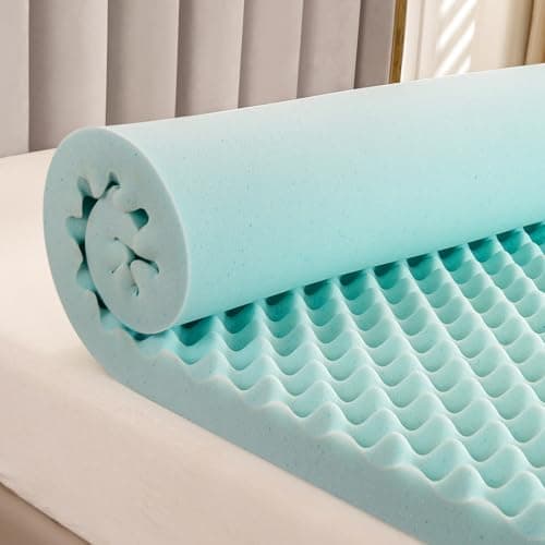 Queen Memory Foam Mattress Topper for Comfort and Back Pain Relief