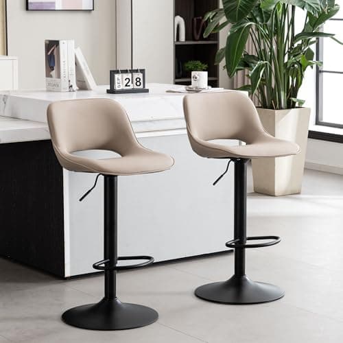 TanGreen Boho Colorful YOUNIKE Bar Stool Set of 2