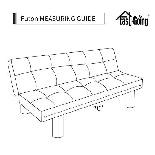 Wine Futon Sofa Slipcover Waterproof No-Stitching Pets Kids Dog Cat Protector