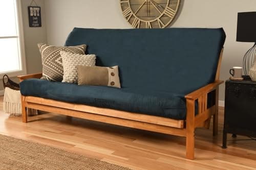 Kodiak Styles Queen Size Suede Gray Futon Mattress Cover
