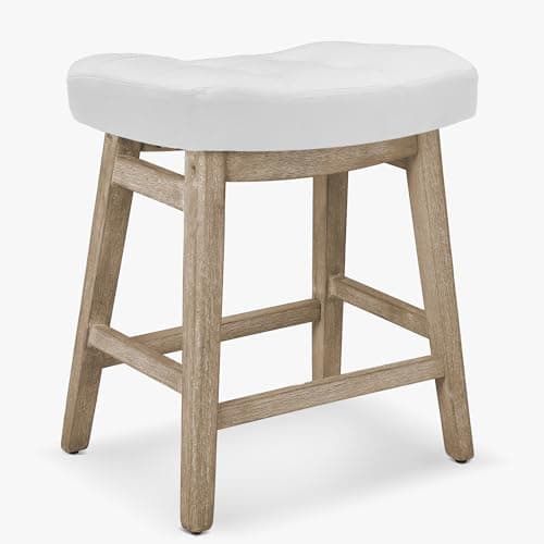 Black Counter Height Bar Stools Set of 2 for Kitchen Counter