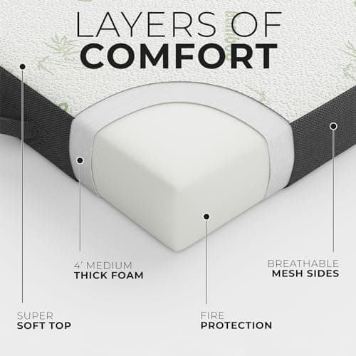 Cozzzi Lightweight Foldable Mattress for Adults & Kids - Compact & Portable Travel Mattress