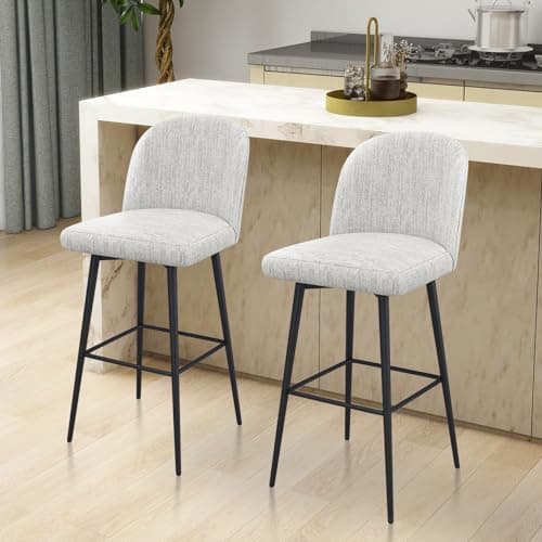 3-Piece Set of Counter Height Swivel Bar Stools