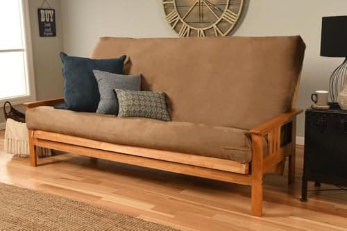 Kodiak Styles Queen Size Suede Gray Futon Mattress Cover