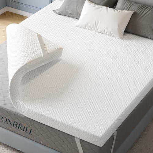 CertiPUR-US & Oeko-Tex Certified 2" Cooling Gel Memory Foam Mattress Topper