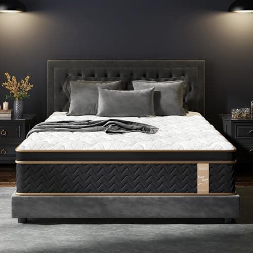 Queen Fiberglass-Free Deluxe Hybrid Mattress in a Box - 365 Night Trial, CertiPUR-US