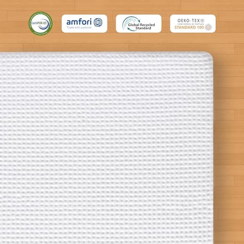 SubrTEX Gel-Infused Memory Foam Queen Mattress Topper, 2 Inch, Cooling & CertiPUR-US Certified