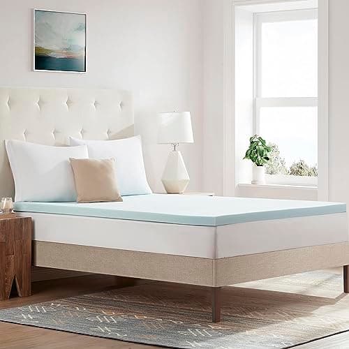 CertiPUR-US Certified 2 Inch Gel Memory Foam Twin Mattress Topper - Cool & Comfortable