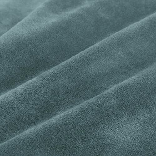 MAXIJIN Velvet Stretch Futon Mattress Cover, Full Size, Thick Soft Slipcover with Elastic Bottom (Navy Blue)