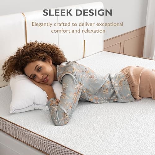 BedStory 2" Gel Infused Memory Foam Mattress Topper - Twin Size