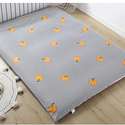EFELIM Queen 150x200cm Printed Japanese Futon Mattress Cover with Zipper