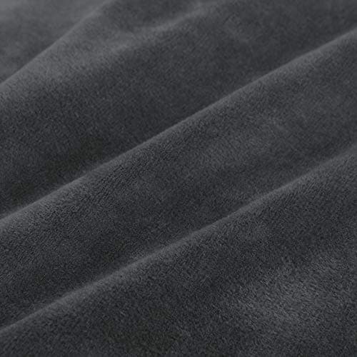 MAXIJIN Velvet Stretch Futon Mattress Cover, Full Size, Thick Soft Slipcover with Elastic Bottom (Navy Blue)