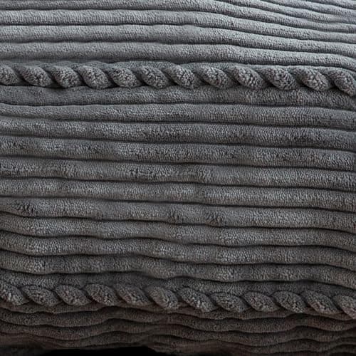 MAXYOYO Full Size Tufted Futon Mattress, Extra Thick Shredded Foam, Black