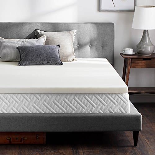2 Inch Memory Foam Mattress Topper for Queen Bed