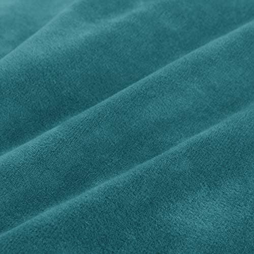 MAXIJIN Velvet Stretch Futon Mattress Cover, Full Size, Thick Soft Slipcover with Elastic Bottom (Navy Blue)