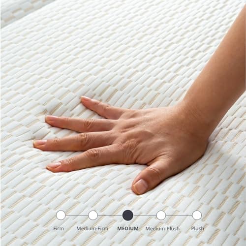 CH CHARME HOUSE 4-Inch Trifold Mattress Topper - CertiPUR-US Certified, Washable Cover, Storage Bag, Non-Slip Bottom - T