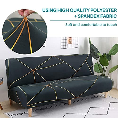 Beacon Pet Stretch Armless Futon Sofa Slipcover
