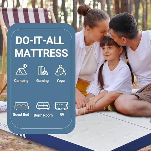 Avenco Queen Size Foldable Memory Foam Mattress, Portable & Durable for Camping & Travel