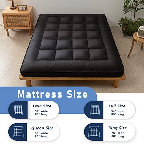 MAXYOYO Twin Mattress for Adults, Portable & Foldable Camping Bed Mattress