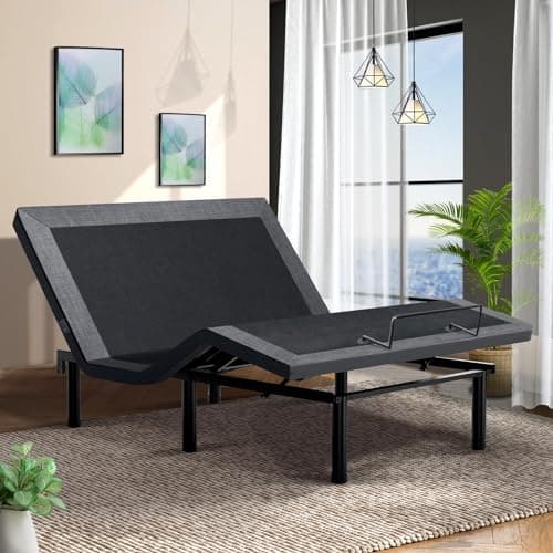 Wireless Remote Electric Queen Bed Frame with Zero Gravity & USB Ports