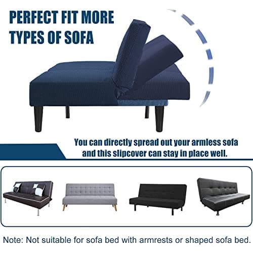 Waterproof Full Size Armless Futon Mattress Cover