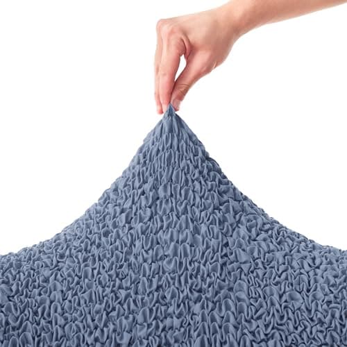 PAULATO BY GA.I.CO. Stretch Futon Cover - Soft Microfibra - Blue
