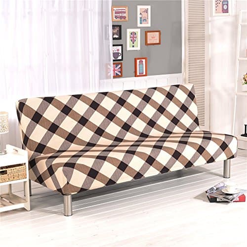 Cornasee Full Size Folding Armless Sofa Bed Coverhế