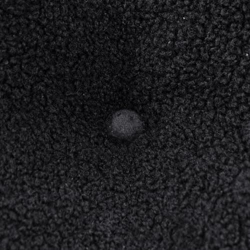 MAXYOYO Full Size Thick Boucle Futon Mattress, Shredded Foam Filling, Black