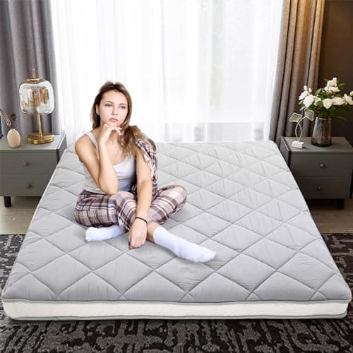 DoCred Twin Size Extra Thick Foldable Memory Foam Tatami Mattress