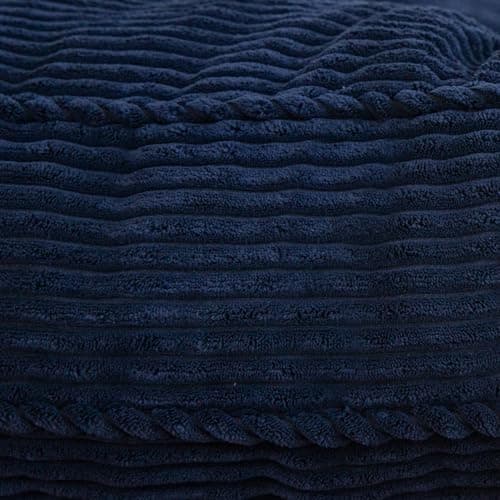 MAXYOYO Full Size Tufted Futon Mattress, Extra Thick Shredded Foam, Black