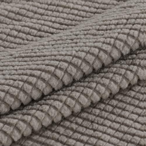 Turquoize Stretch Elastic Futon Couch Cover, Thick Soft Biscotti Beige