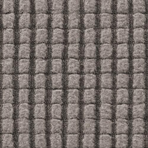 Flamingo P Stretch Taupe Futon Couch Covers with Elastic Bottom
