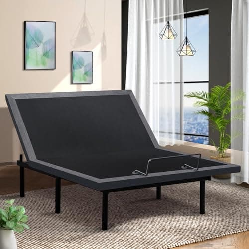Wireless Remote Electric Queen Bed Frame with Zero Gravity & USB Ports