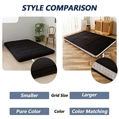 MAXYOYO Twin Mattress for Adults, Portable & Foldable Camping Bed Mattress