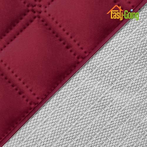 Wine Futon Sofa Slipcover Waterproof No-Stitching Pets Kids Dog Cat Protector