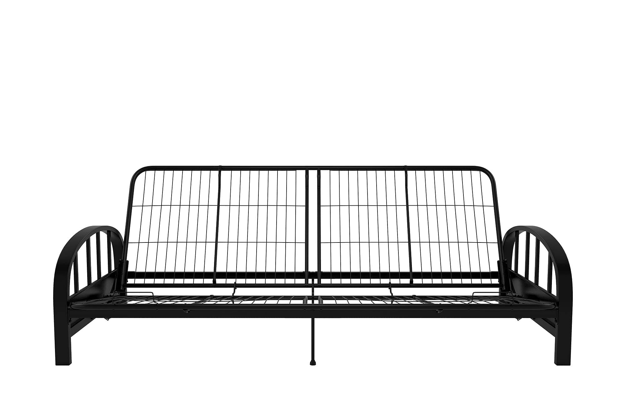 DHP Aiden Black Metal Futon Frame