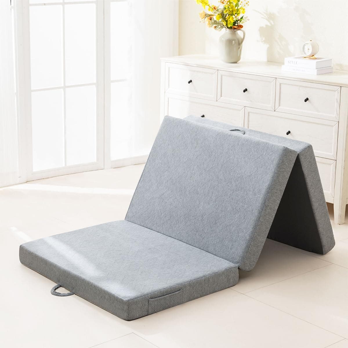 Folding Twin Mattress for RV/Camping/Guest Room