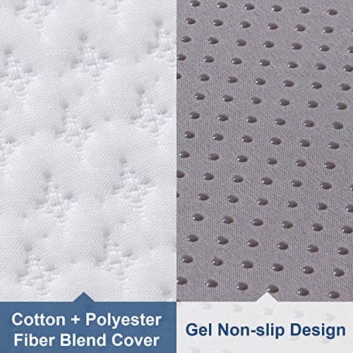 Tri-Fold Futon Mattress - Foldable Sofa Bed for Back Pain Relief & Guests