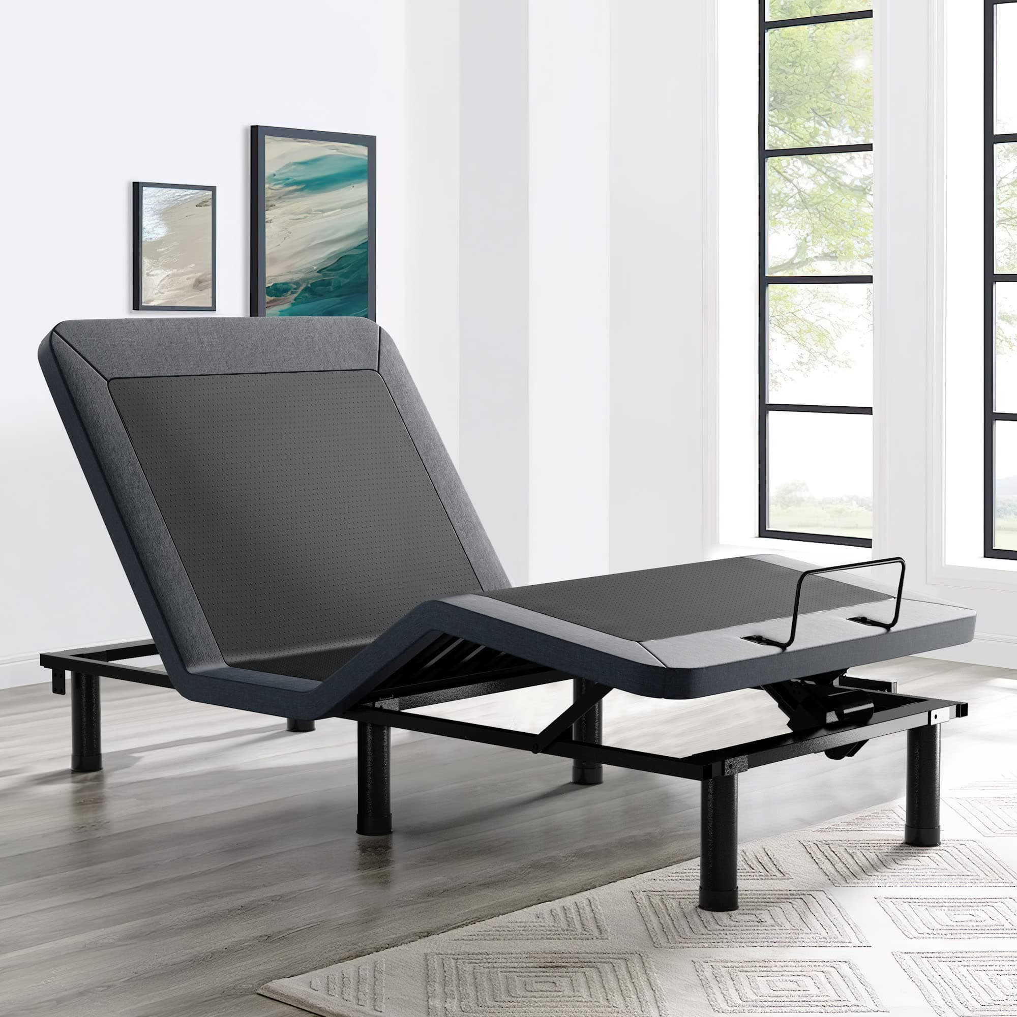 SunsGrove Twin XL Adjustable Bed Frame with Wireless Remote and Memory Pre-Sets
