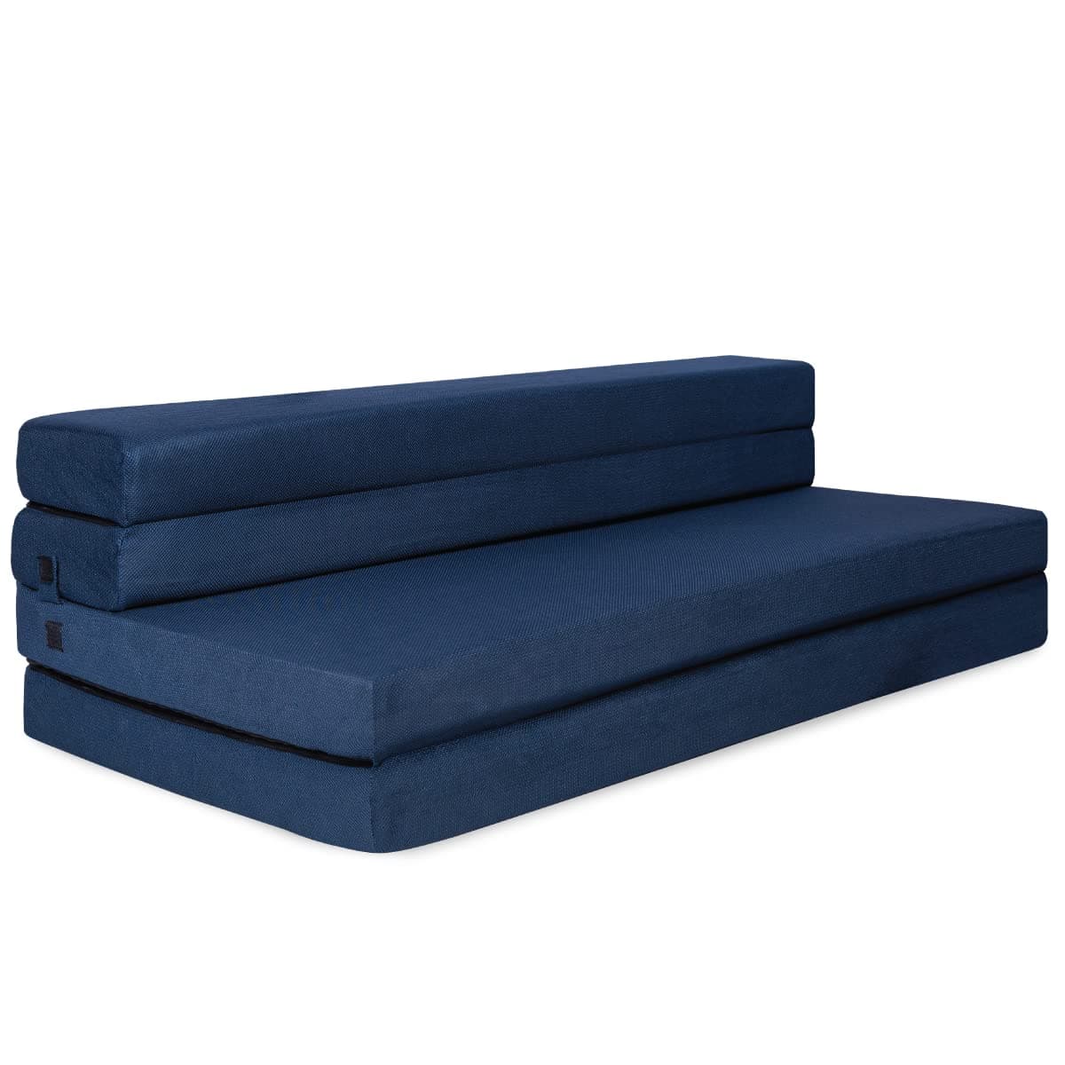 Milliard Tri-Fold Foam Mattress and Sofa Bed - Queen Size