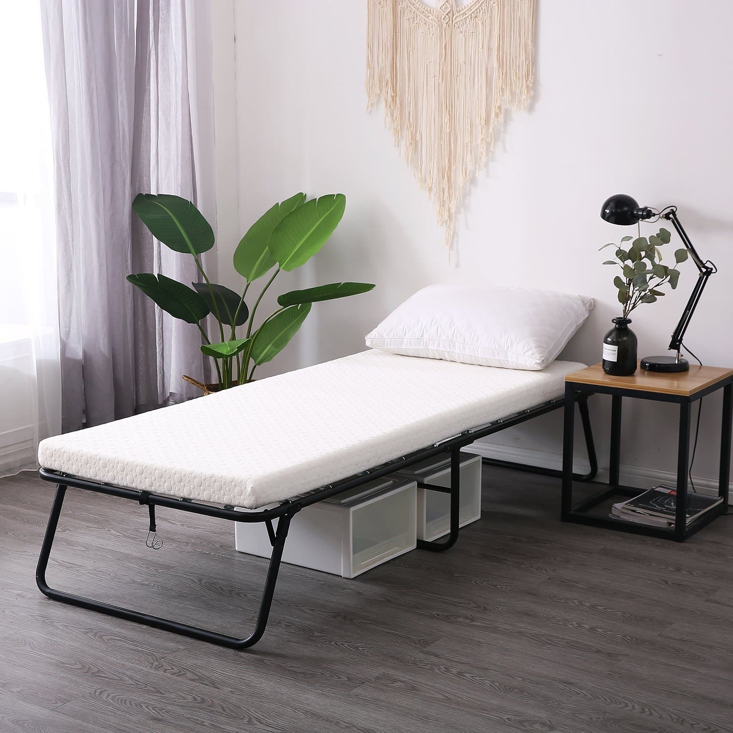 Leisure Foldaway Guest Bed - Portable Memory Foam Mattress